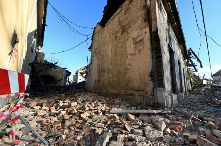 'The city is actually a huge ruin,' said the mayor or Petrinja
