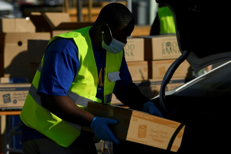 The Los Angeles Regional Food Bank has distributed at least 145 million pounds of food since the Covid-19 pandemic started