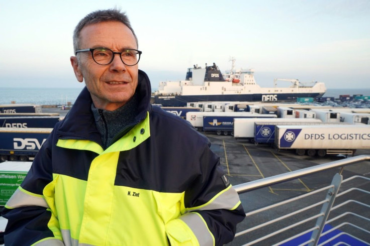 Cuxhaven port manager Hans-Peter Zint says a lot of preparations were made for Britain's exit from the EU single market