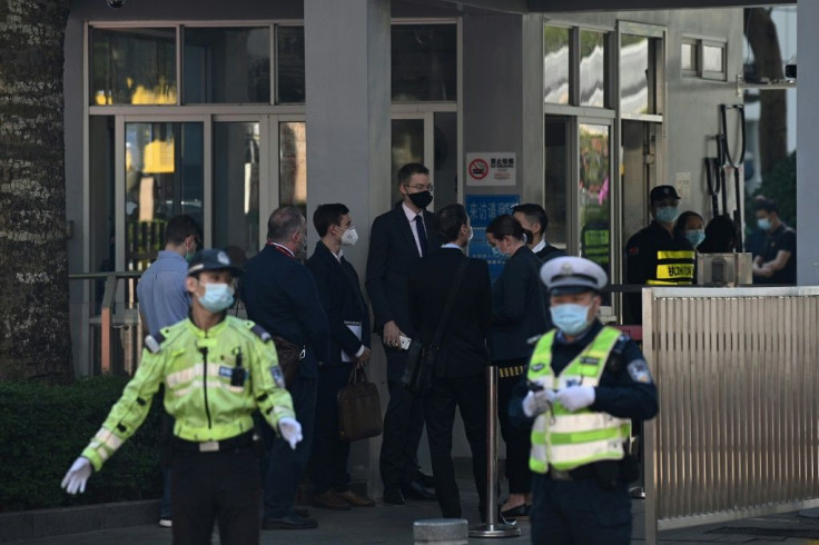 The Hong Kong pro-democracy activists went on trial on Monday