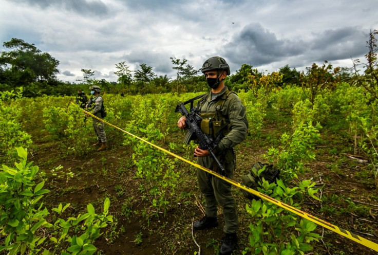 Colombia is the world's leading cocaine producer, making about 70 percent of the global supply
