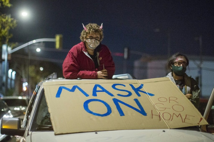 The warnings come amid fears that residents of Los Angeles -- one of the main centers of the coronavirus pandemic, with hospitals reeling from record cases -- may hit the streets and party at the end of 2020