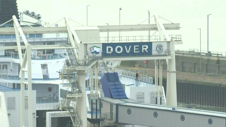 IMAGESImages show the port of Dover on the first day after the Brexit transition period ends and the UK officially leaves the EU single market. Scores of heavy goods vehicles have passed through the Channel Tunnel connecting Britain and France "without an