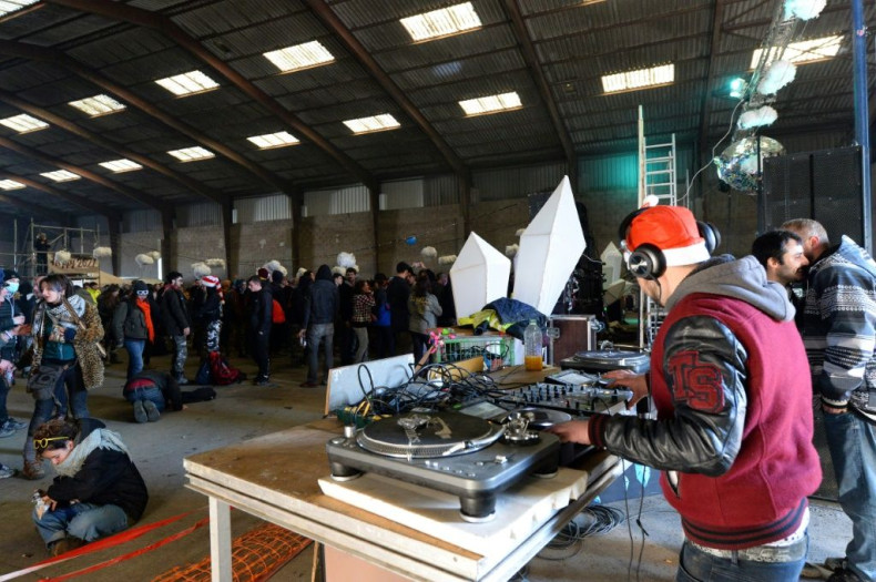 DJs were part of the huge illegal rave in a disused hangar