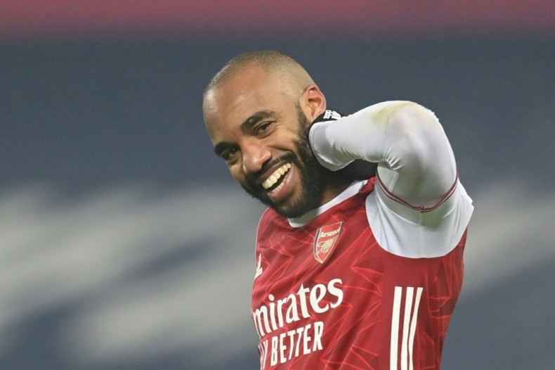 Alexandre Lacazette scored twice in Arsenal's 4-0 win at West Brom