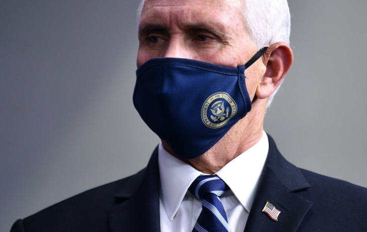 US Vice President Mike Pence (pictured November 2020), who is reportedly considering a presidential run in 2024, has encouraged lawmakers to debate the baseless accusations of voting irregularities