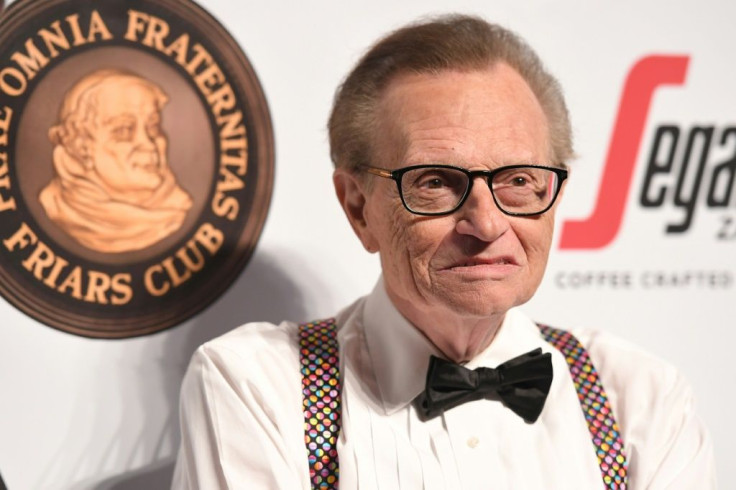 Veteran US talk show host Larry King has been hospitalised with Covid-19