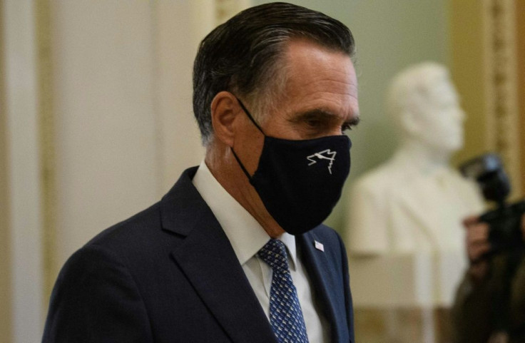 Senator Mitt Romney (pictured in September 2020) dismissed the rationale of his colleagues who plan to vote against certifying President-elect Joe Biden's win