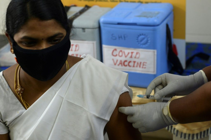 A drill is conducted at a health centre in Chennai on January 2, 2021 for the vaccines which are to be administered in two doses and can be transported and stored at normal refrigeration temperatures