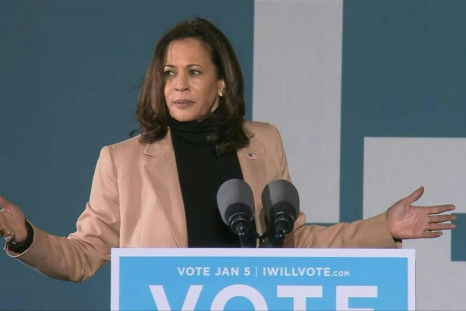 IMAGES AND SOUNDBITESUS Vice President-elect Kamala Harris blasts Trump for his "bold abuse of power" on a recorded phone call in which he pressured the Georgia secretary of state to "find" enough votes to overturn Joe Biden's victory in the Southern US s