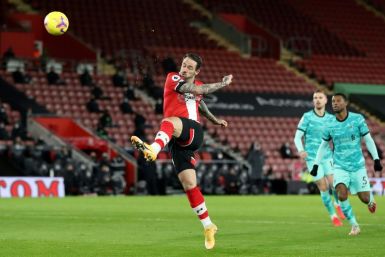 Liverpool lobbed: Danny Ings opened the scoring agianst his former club