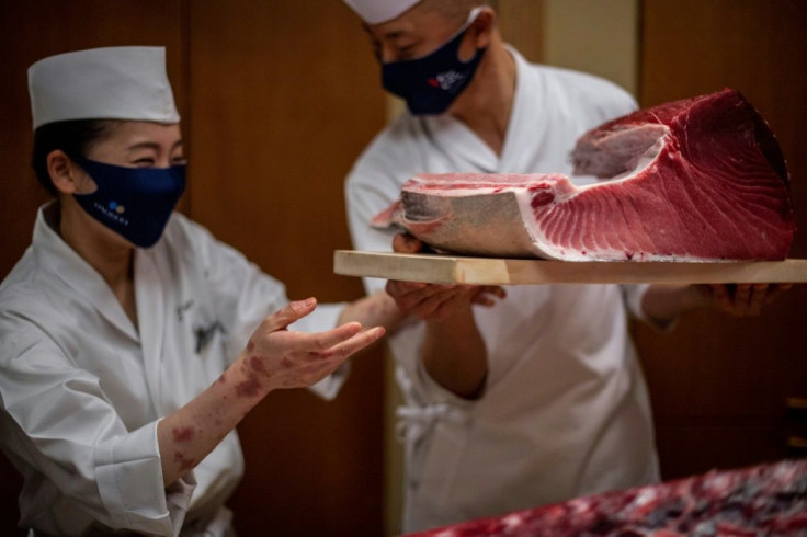 The top tuna this year was a bluefin which sold for just over $200,000, a comparatively small amount