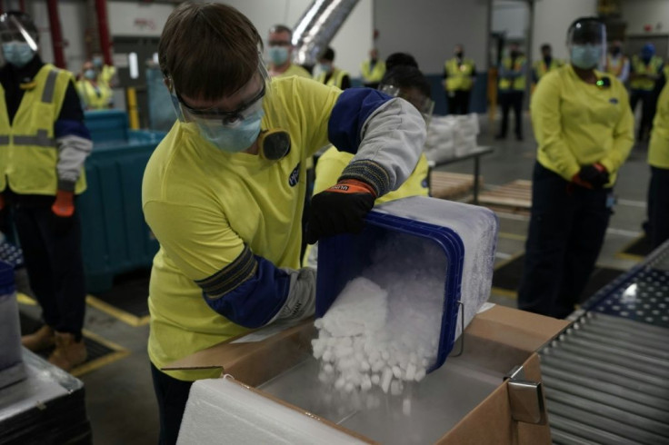 US manufacturers face risks in the months ahead, even as vaccines against Covid-19 are finally being rolled out