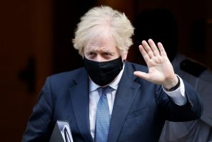 Prime Minister Boris Johnson said a variant strain of the virus was spreading with 'frightening ease and speed'