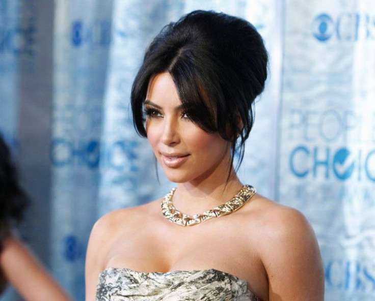 Reality TV star Kim Kardashian arrives at the 2011 People&#039;s Choice Awards in Los Angeles