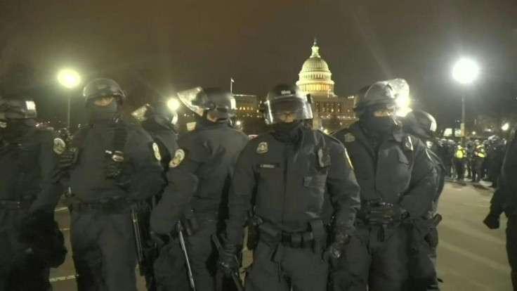 IMAGESAs Donald Trump supporters defy a Washington, DC curfew and confront law enforcement hours after they stormed Congress, police use kettling to control the crowd, a controversial technique in which officers form large cordons to congregate protesters
