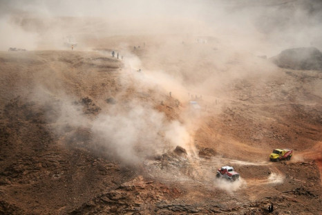 Stage 5 of the Dakar Rally between Riyadh and Al-Qaisumah in Saudi Arabia