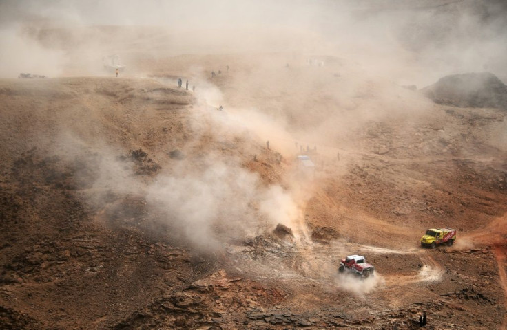 Stage 5 of the Dakar Rally between Riyadh and Al-Qaisumah in Saudi Arabia