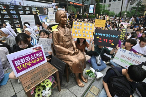 Relations between Tokyo and Seoul are strained by Japan's early 20th century colonial rule over the Korean peninsula, especially sex slavery during WWII