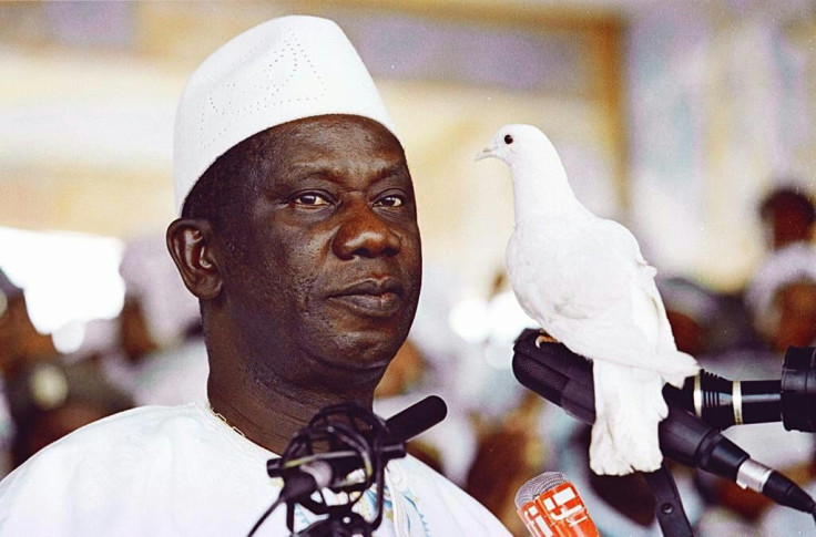 Guinean president Lansana Conte died in office in 2008