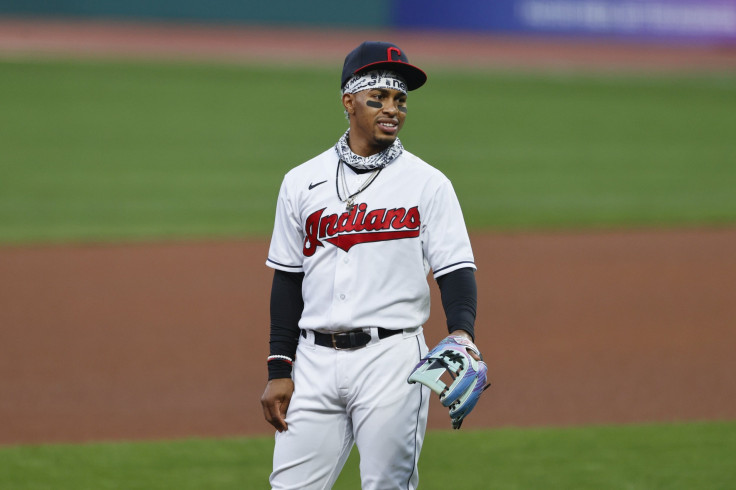 Francisco Lindor #12 of the Cleveland Indians