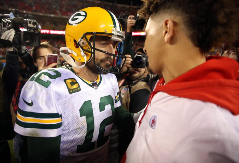 Aaron Rodgers Patrick Mahomes Packers Chiefs