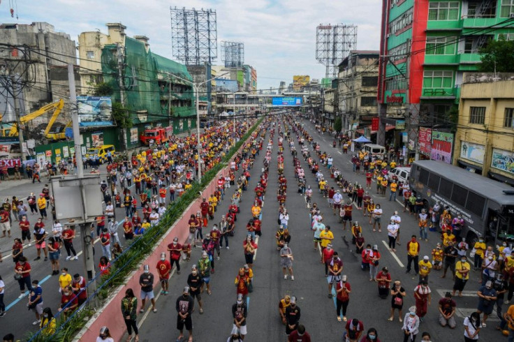 A centuries-old statue of Jesus believed to have miraculous healing powers is traditionally pulled through the packed streets of Manila but authorities cancelled the parade fearing it could turn into a super-spreader event