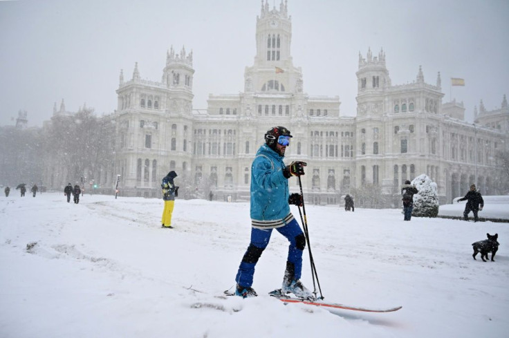 Forecasters say the heavy snow will continue until Sunday