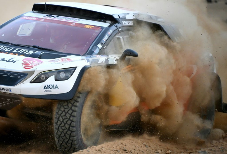 Cyril Despres and Mike Horn hope their diesel-powered Peugeot can pave the way for a hydrogen car to race in the desert