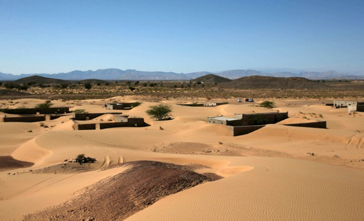 Located at the bottom of a valley nearly 400 kilometres (250 miles) southwest of the capital Muscat, Wadi al-Murr is cut off from the main roads
