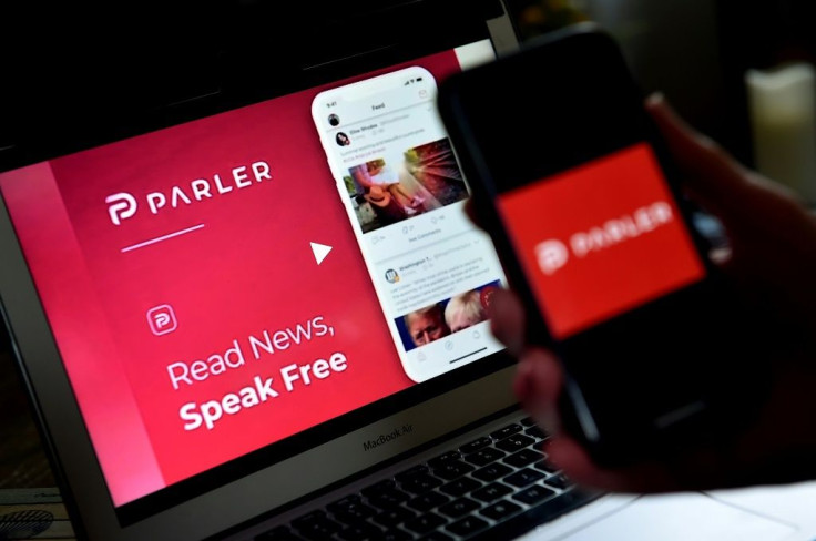 Parler, which launched in 2018 and operates much like Twitter, has delcared freedom of expression as its raison d'etre