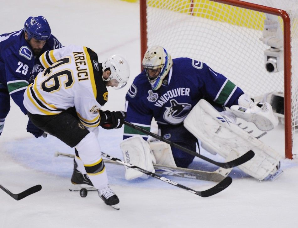 Canucks lead 2-0  Burrows scores second quickest OT goal in Stanley Cup history Photos
