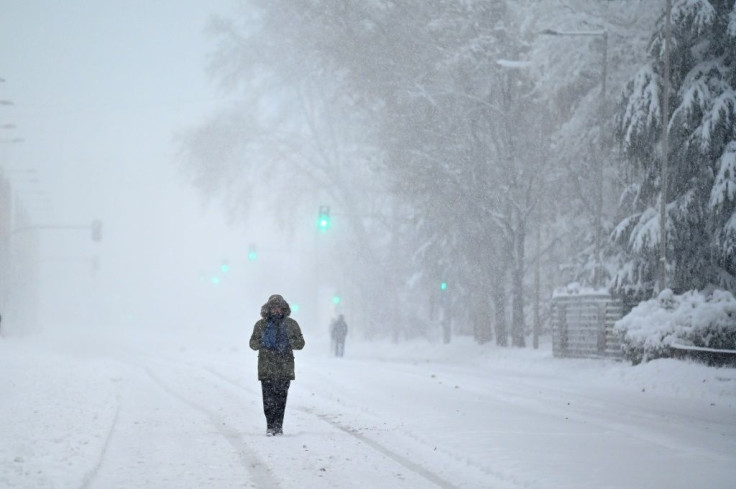 The Madrid region was among the worst hit areas with levels of snowfall not seen since 1971