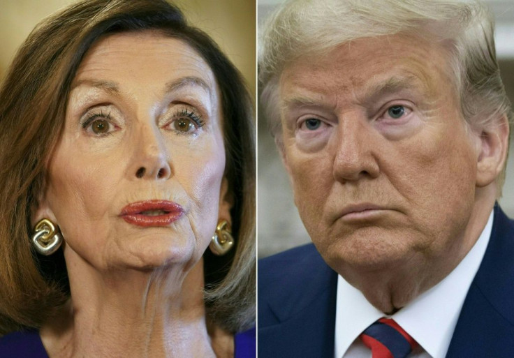 US Speaker of the House Nancy Pelosi was pressuring Trump's cabinet to remove the president from office