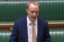 Foreign Secretary Dominic Raab told parliament that Britain had a "moral duty to respond" to human rights abuses by China