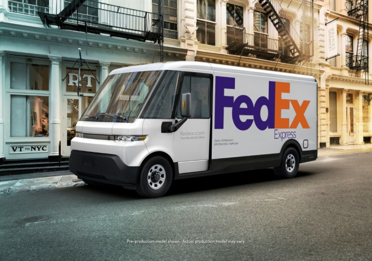 FedEx Express is slated to be the first customer of the BrightDrop EV600 electric delivery truck due to be on the roads later this year