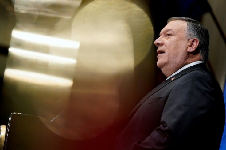 The two-day stay in Europe would have been Mike Pompeo's last foreign trip as Washington's top diplomat before Democrat Jo Biden takes the oath of office on January 20, 2021