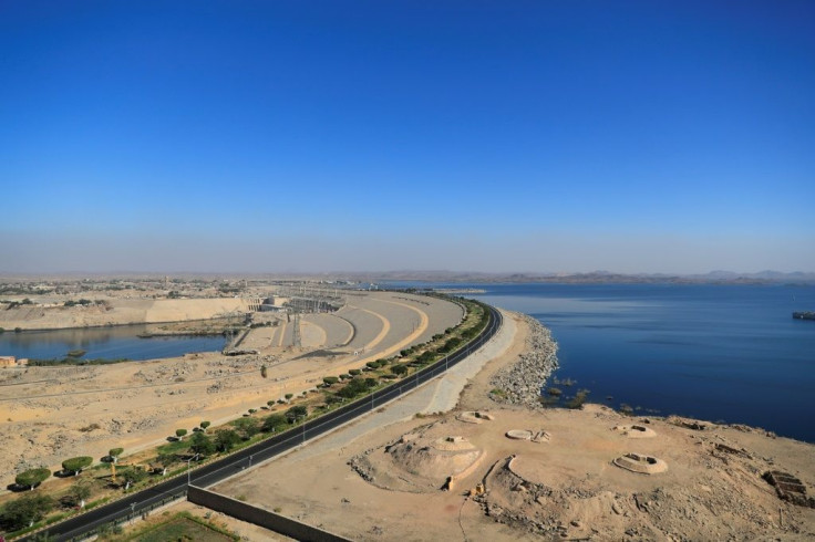 Egypt's Aswan High Dam and Lake Nasser: the building of the dam was spearheaded in the early 1950s by charismatic pan-Arabist president Gamal Abdel Nasser