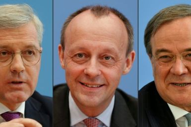 Trio vying for CDU leadership: Norbert Roettgen, Friedrich Merz and Armin Laschet
