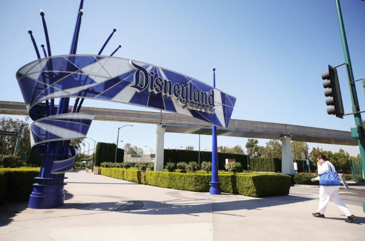 The first few hundred patients lucky drove up to Disneyland in California, where over-65s and health care workers are being inoculated against Covid-19 in white tents