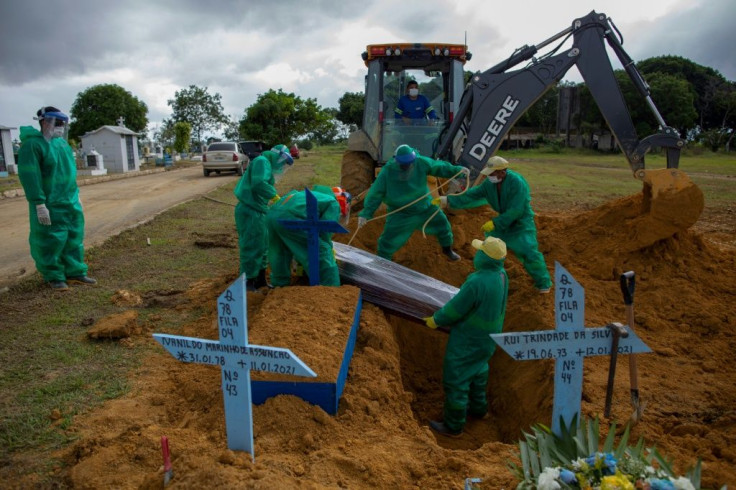 Brazil has the world's second highest Covid-19 death rate after the United States