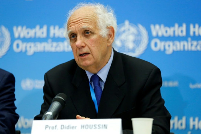 The WHO committee of experts is overseen by France's Didier Houssin