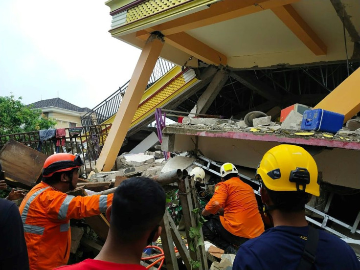 The overnight quake triggered panic among terrified residents