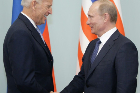 Arms control could offer US President-elect Joe Biden and Russian President Vladimir Putin, pictured here in 2011, a rare area of compromise