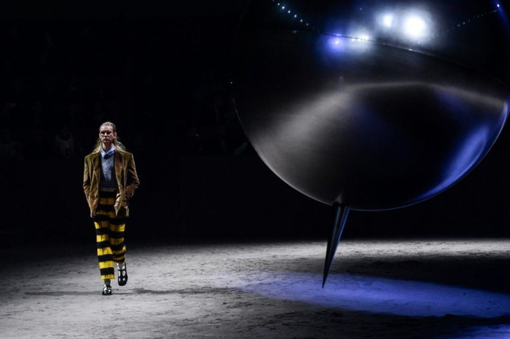 The four-day men's fashion event won't be like last year -- Gucci's show 2020 pictured here -- with infections rising in Italy