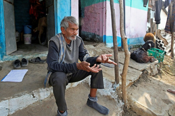 Wage labourer Mannsingh Parihar, 70, said he had received the Covaxin jab, but was not told it was part of a trial