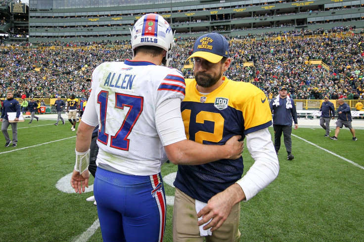 Josh Allen Aaron Rodgers Bills Packers