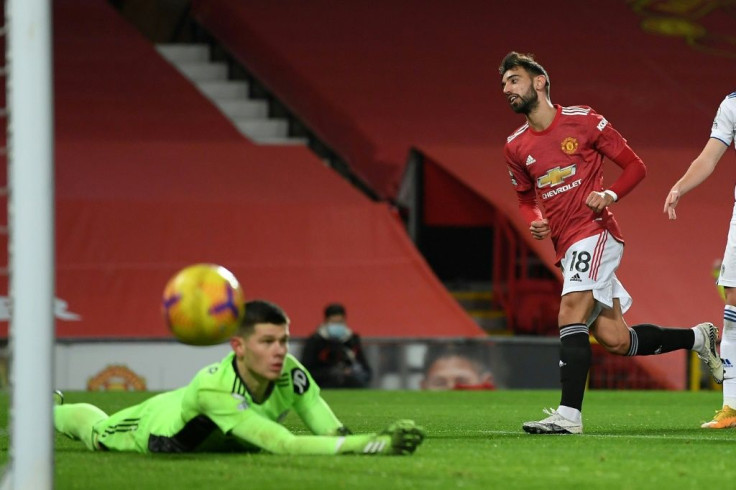 Bruno Fernandes (right) has transformed Manchester United's fortunes over the past year