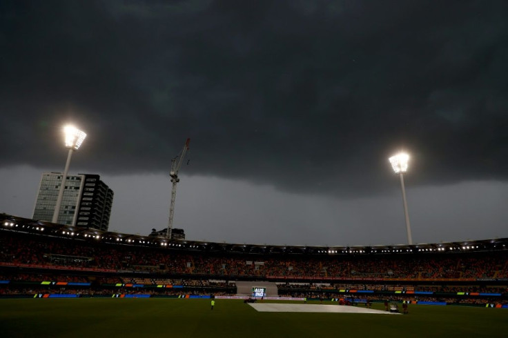 Rain forced an end to the second day's play at the Gabba, with the deciding fourth Test between Australia and India hanging in the balance