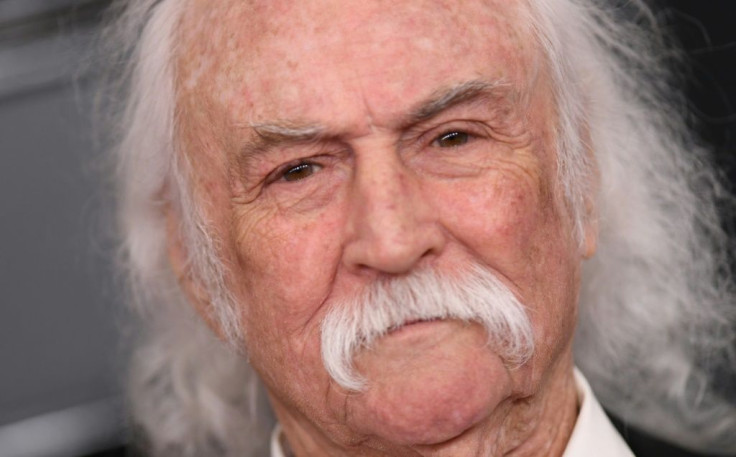 David Crosby, shown here at the Grammy ceremony in 2020, says he felt forced to sell publishing rights to his music in a year that's seen tours grounded